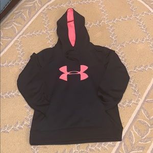 Under Armour logo hoodie - size L Women’s